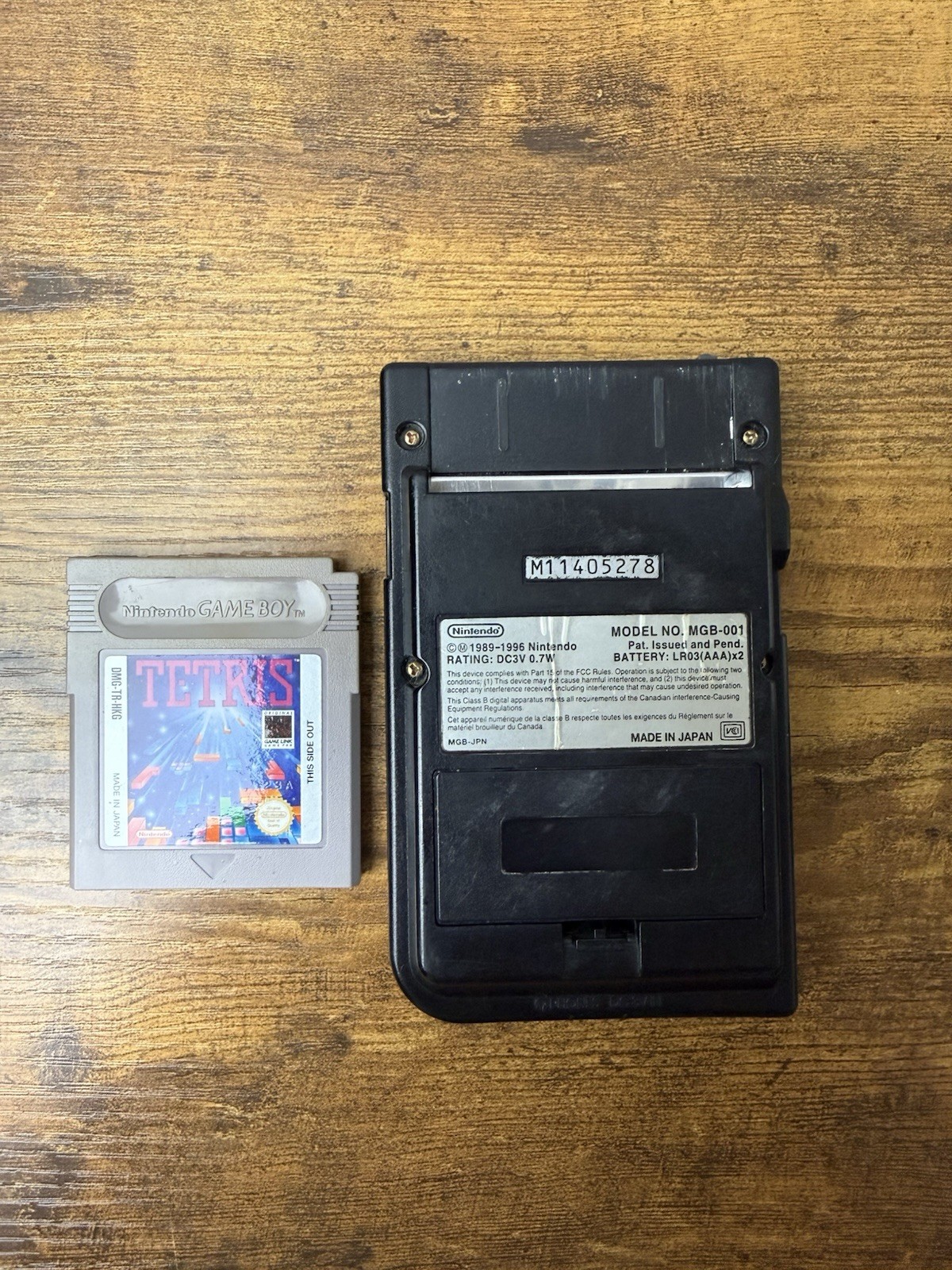 Nintendo Game Boy Pocket MGB-001 Console – BLACK – 100% OEM – Tested Working