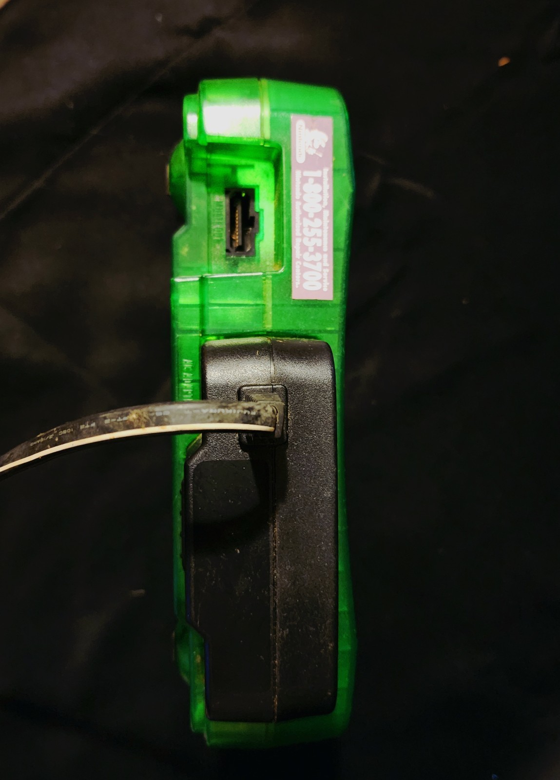 Nintendo 64 Jungle Green Console expansion pak & power chord only model NUS 001