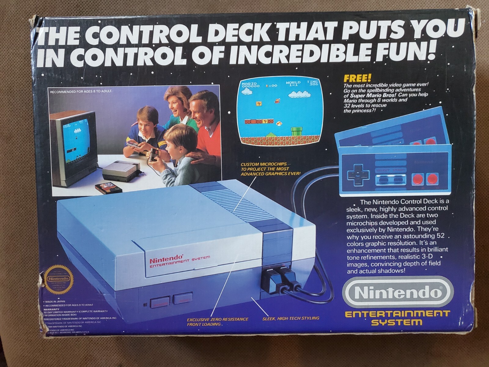 Nintendo Entertainment System NES Console Boxed