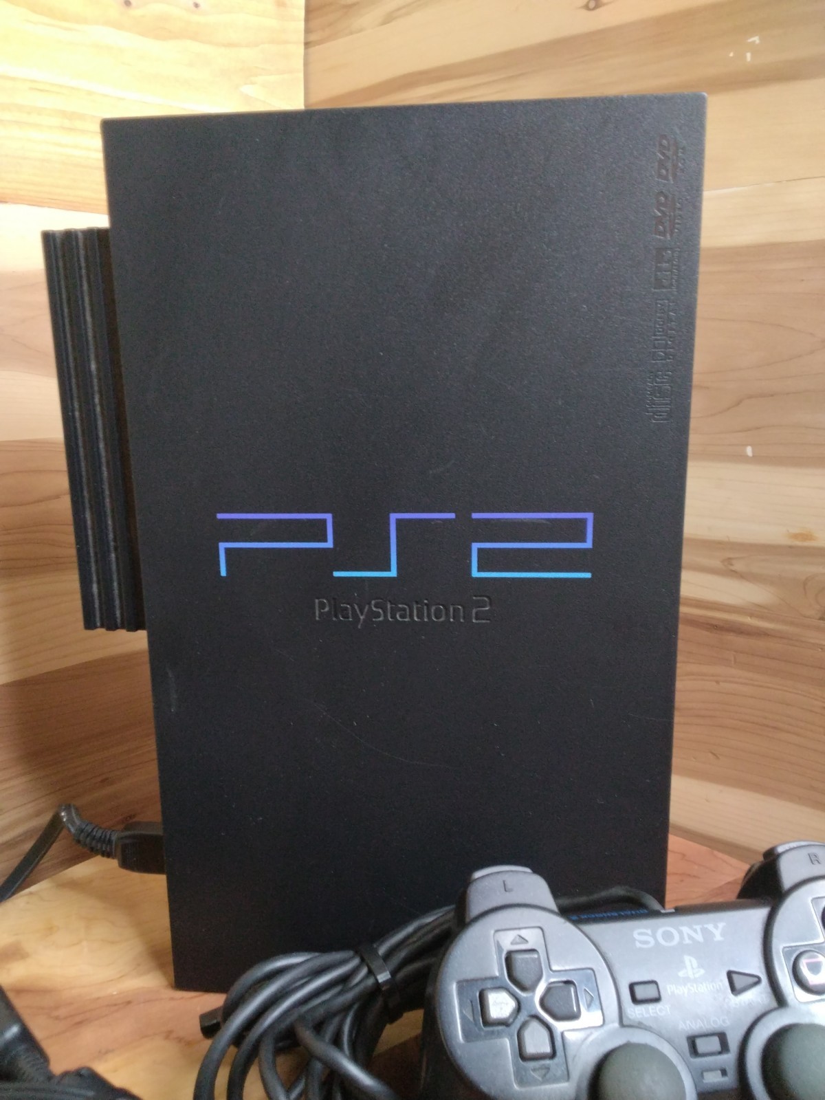 Sony Playstation 2 Console PS2 Remote And Wire Hook Ups DVD Playback…