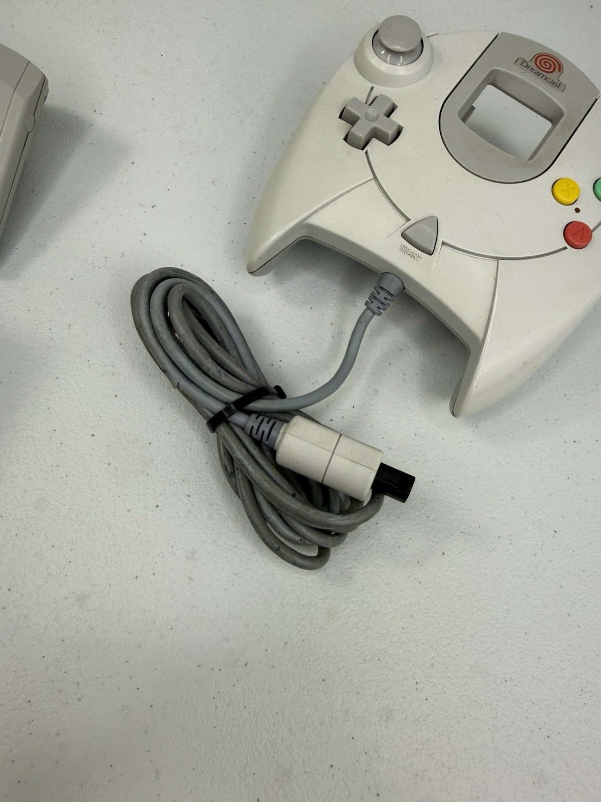 Sega Dreamcast Console – White w/ Controller & Cords! HKT-3020 Tested & Works