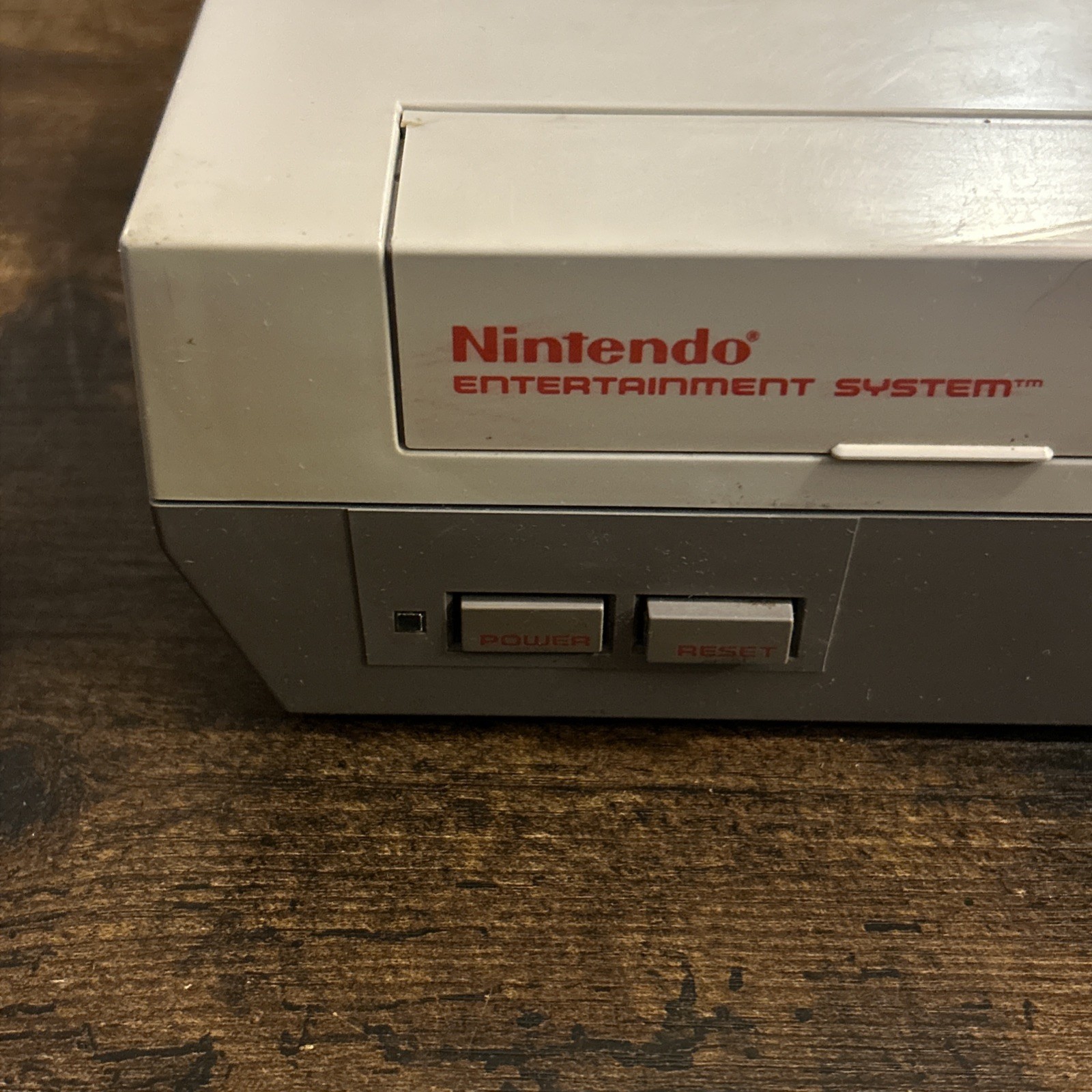 Nintendo NES-001 Original Console Only Power Tested 1 Controller Read!