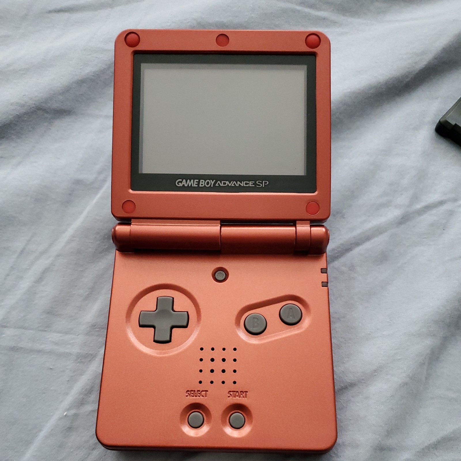 Nintendo GameBoy Advance SP Console w/Charger & 2 Games Working.