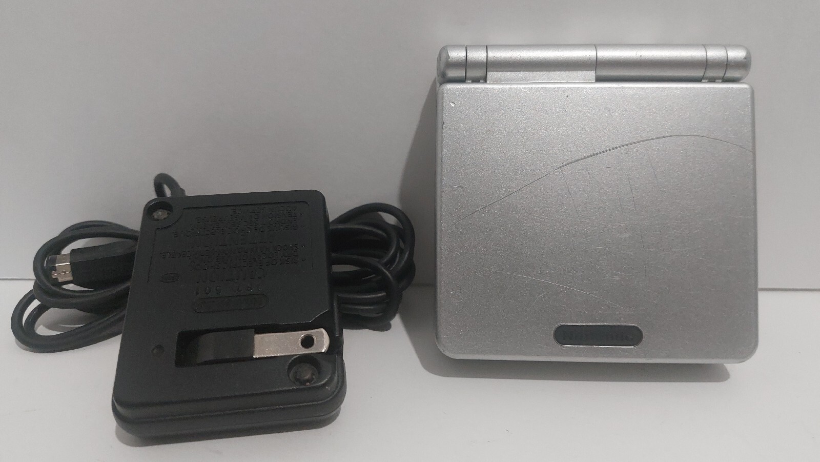 Nintendo Game Boy Advance SP Handheld System – Silver AGS-001