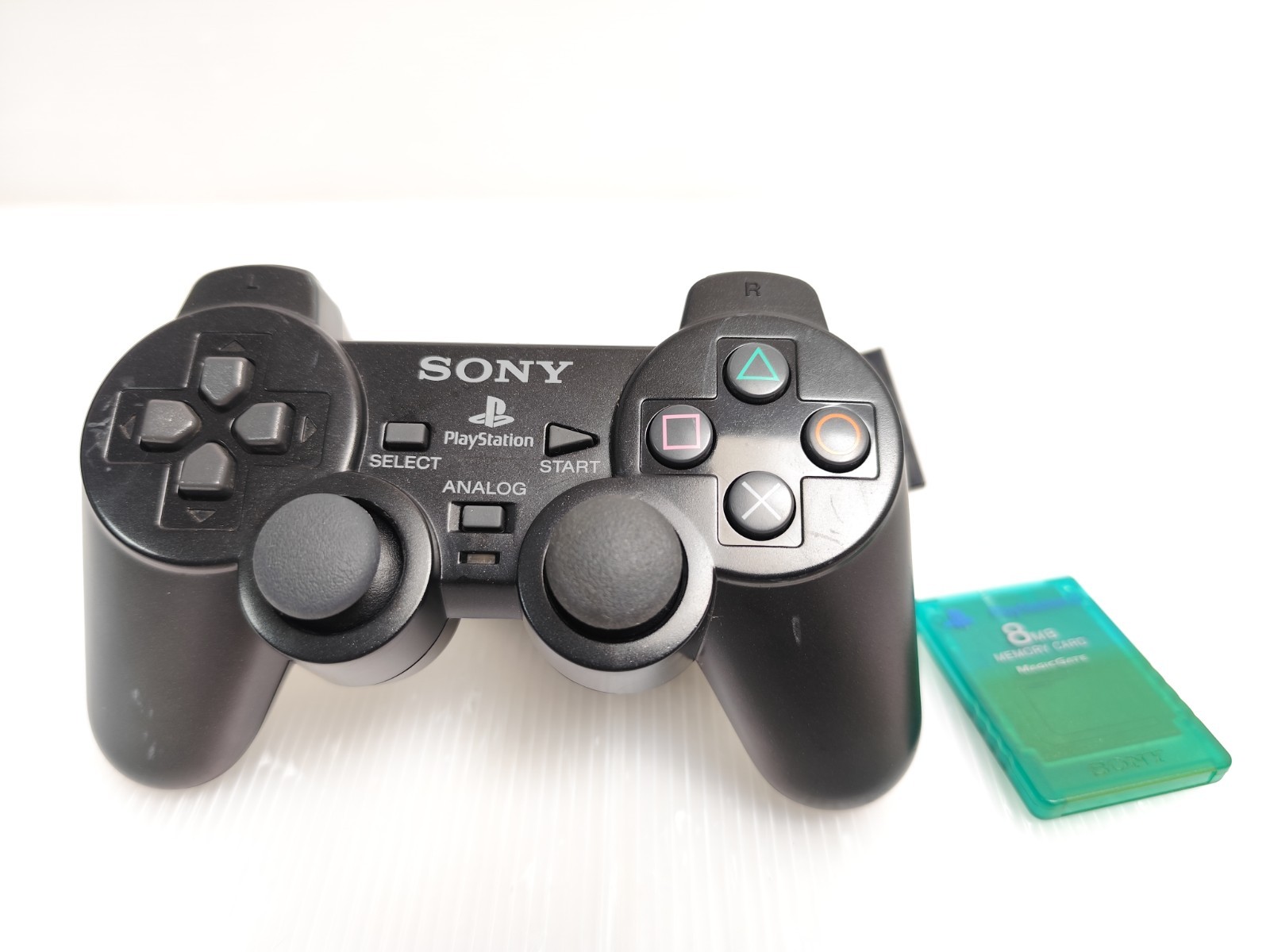 SONY PS2 Fat Game Console and Controller SCPH-39000 Silver Region NTSC-J JAPAN