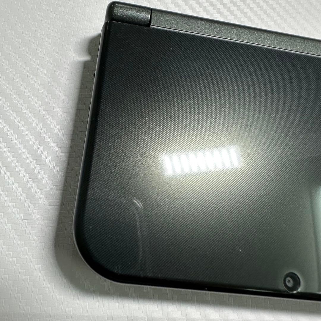 New Nintendo 3DS LL Metallic Black Console w/Cover Japan Tested 6503