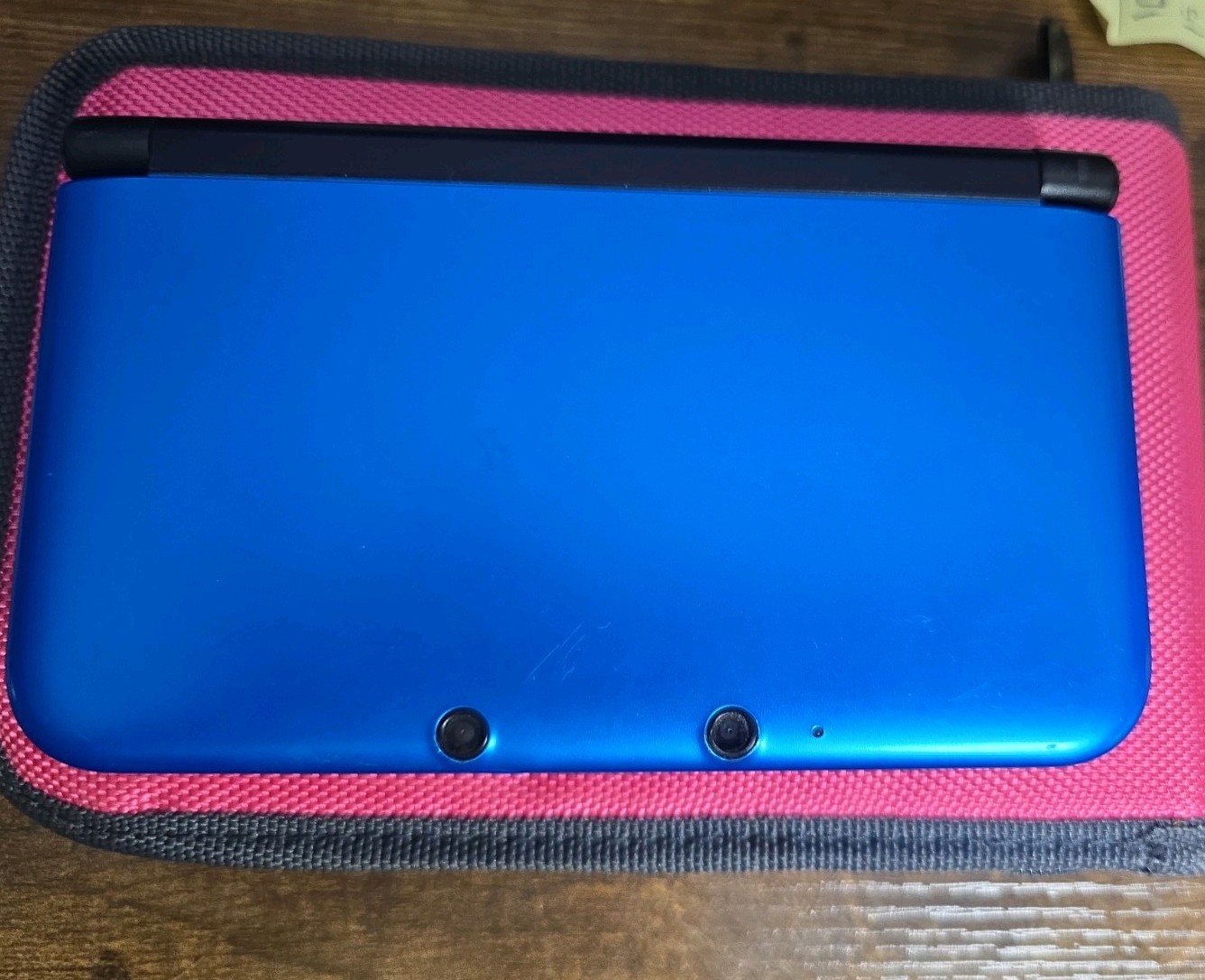 Nintendo 3DS XL Handheld System Blue/Black Bundle with Games and Case