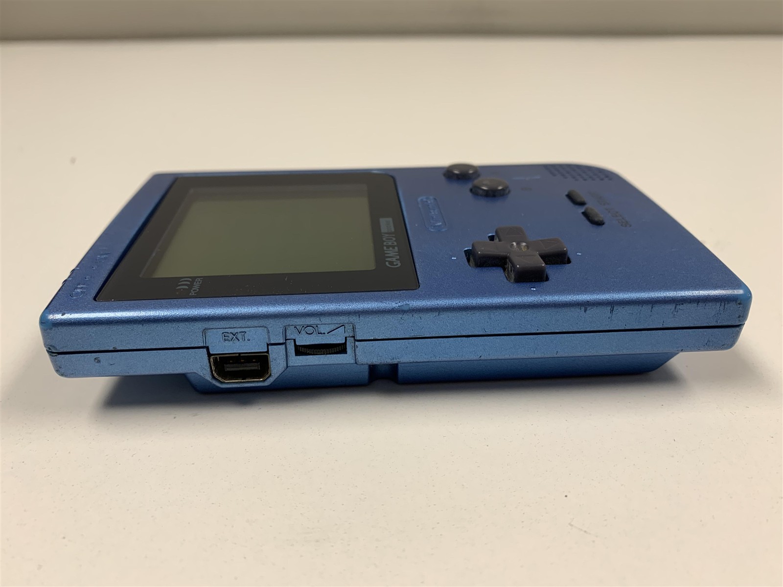 Nintendo Game Boy Pocket Handheld Console Ice Blue MGB-001 Tested & Working