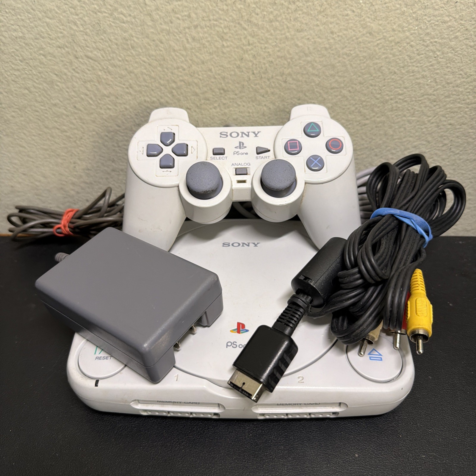 Sony PlayStation 1 PSOne White Console Video Game System SCPH-101