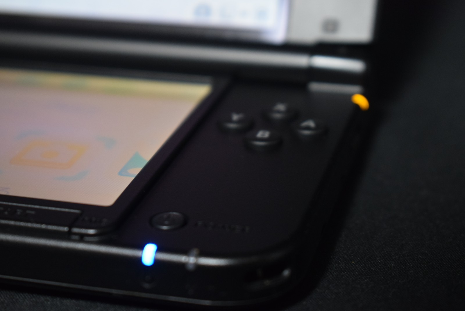 Nintendo 3DS XL LL Black w/BOX RANK S Chargers Stylus Teste Japanese ver #6006