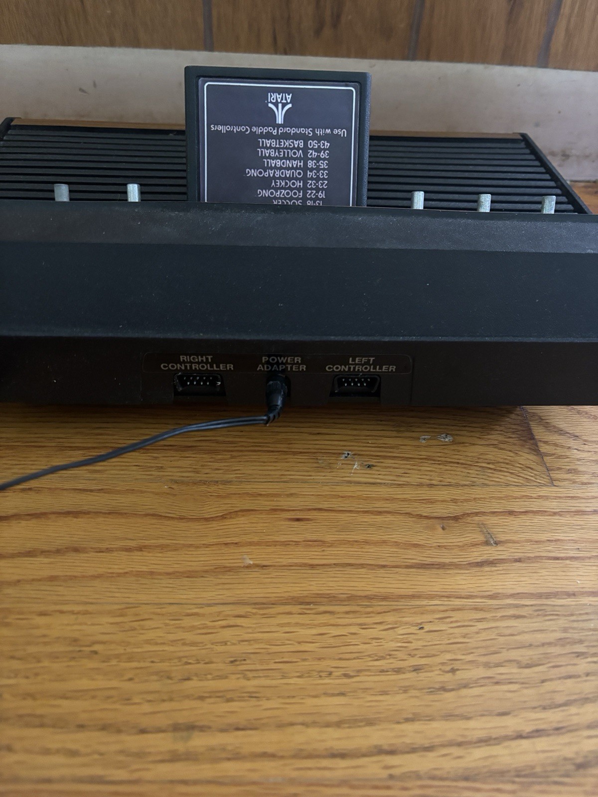 VintGd Atari 2600 Video Game Console No Controllers