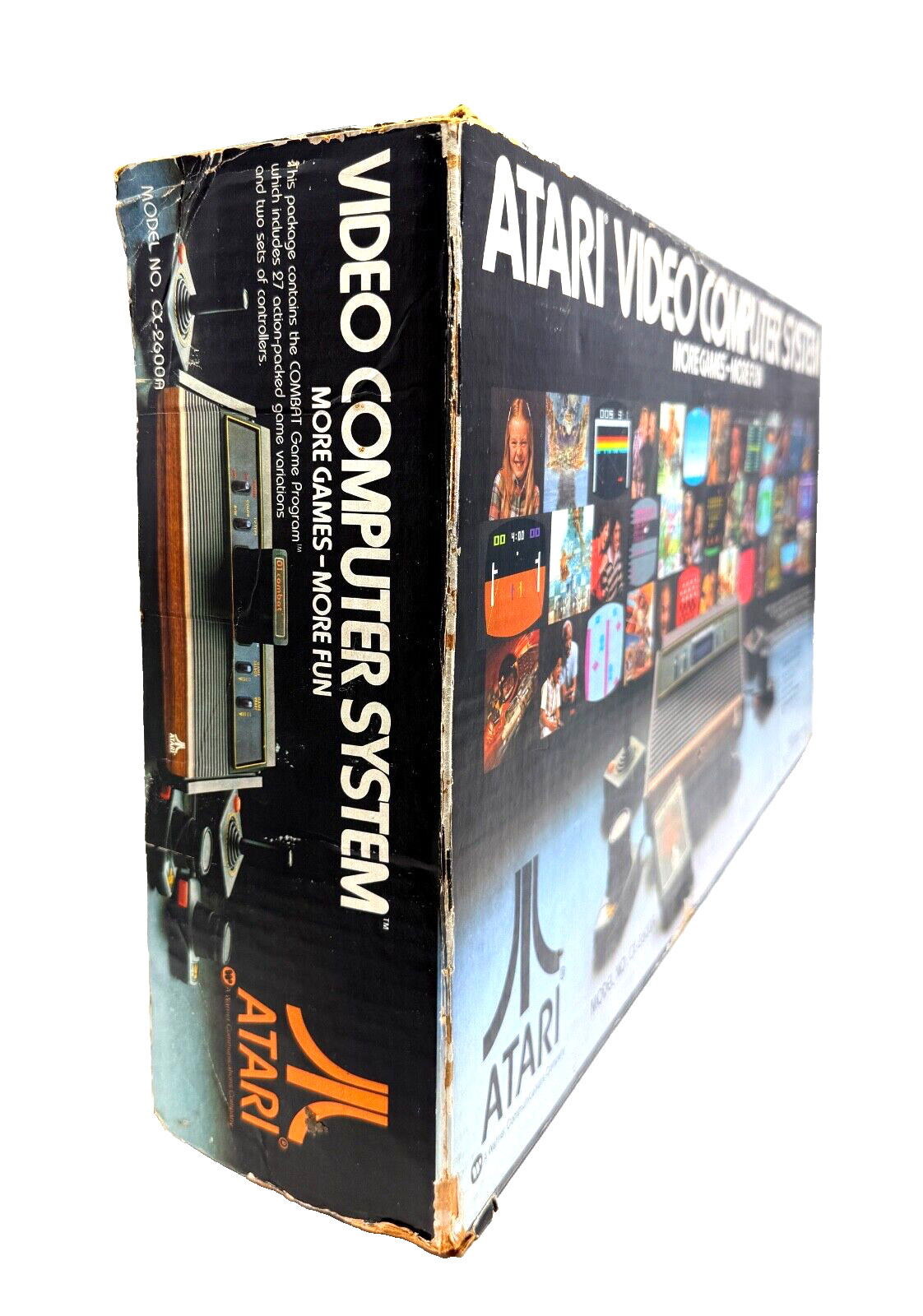 RARE Made in 🇺🇸 SUNNYVALE, USA Atari CX 2600 9-Game Bundle COMPLETE in Box CIB