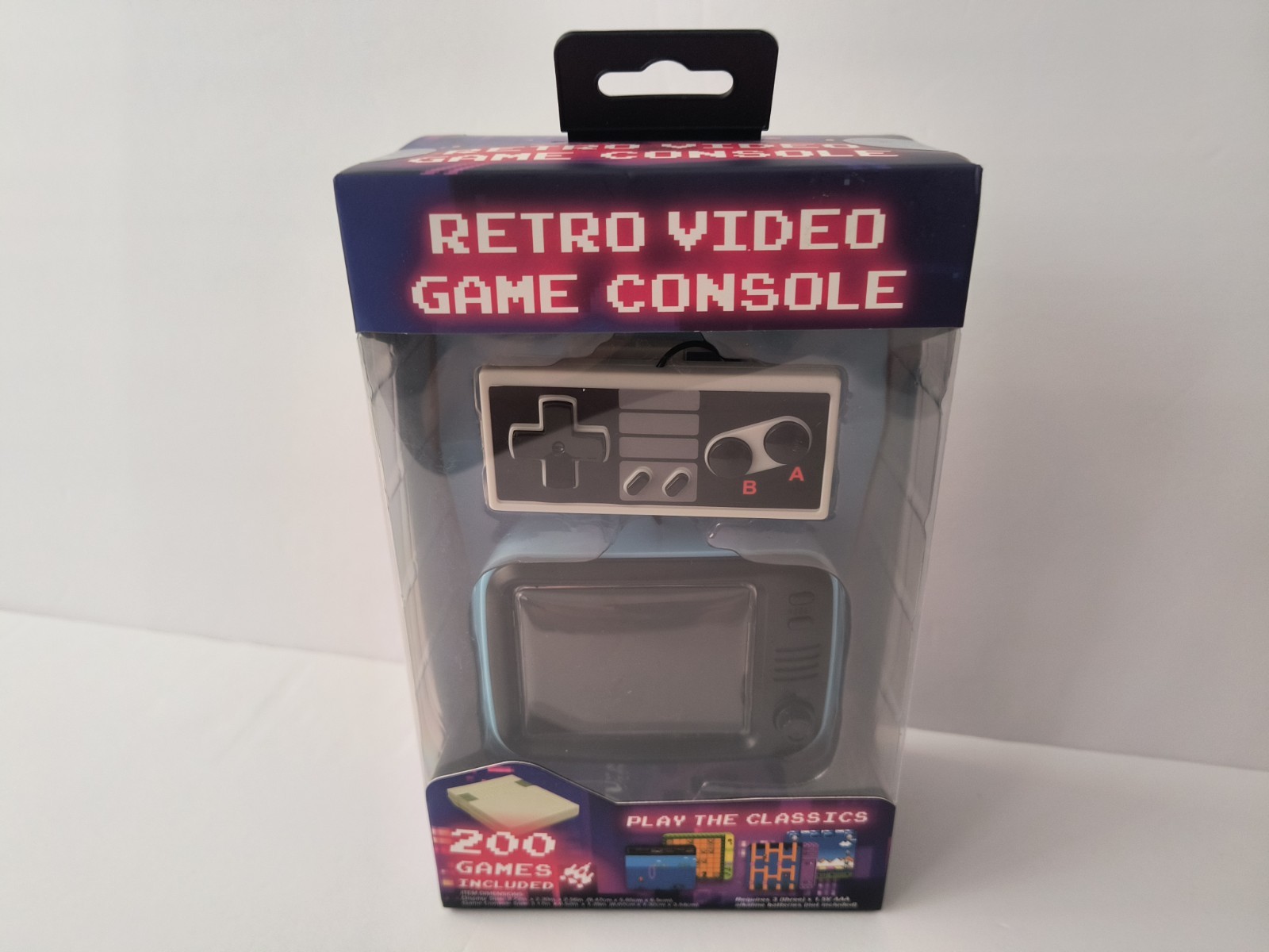 Vivitar Retro Mini Video Game Console 200 Games Included Brand New Sealed