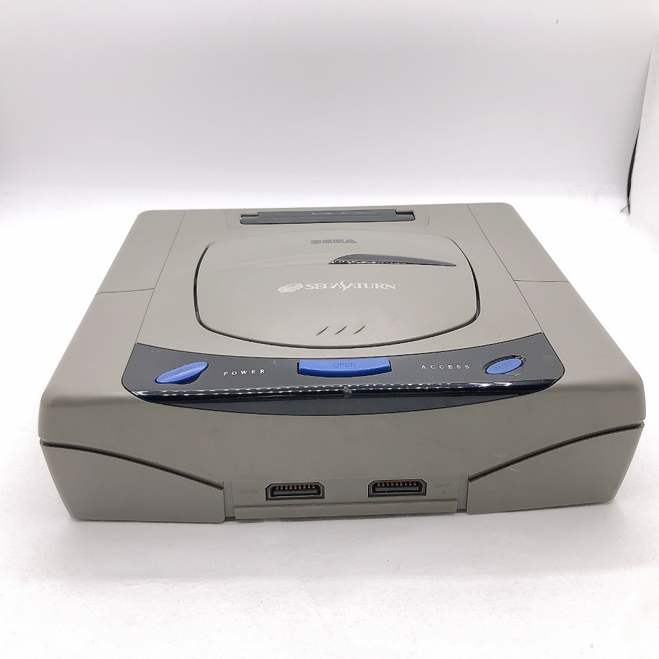 Sega Saturn Console System HST-3200 Box Japan NTSC-J Gray Japanese Tested n2