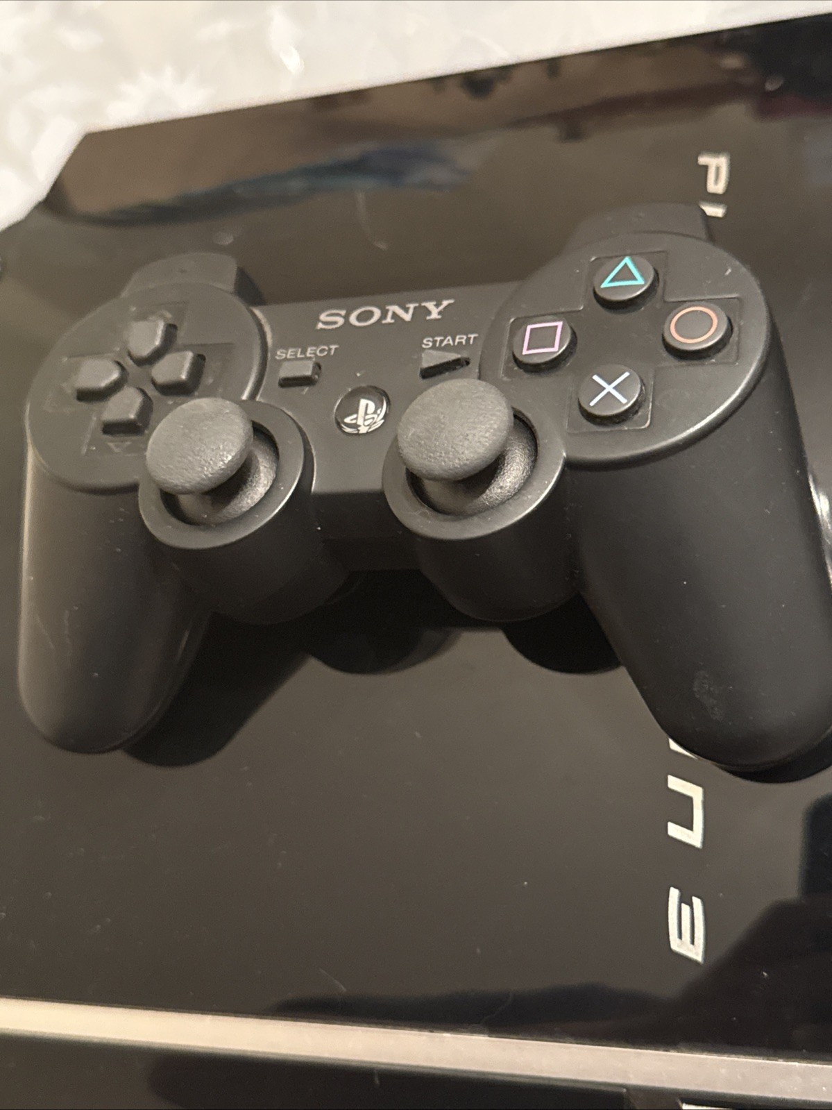 COMPLETE Sony PlayStation 3 Fat PS3 160GB Black Console Gaming System CECHP01