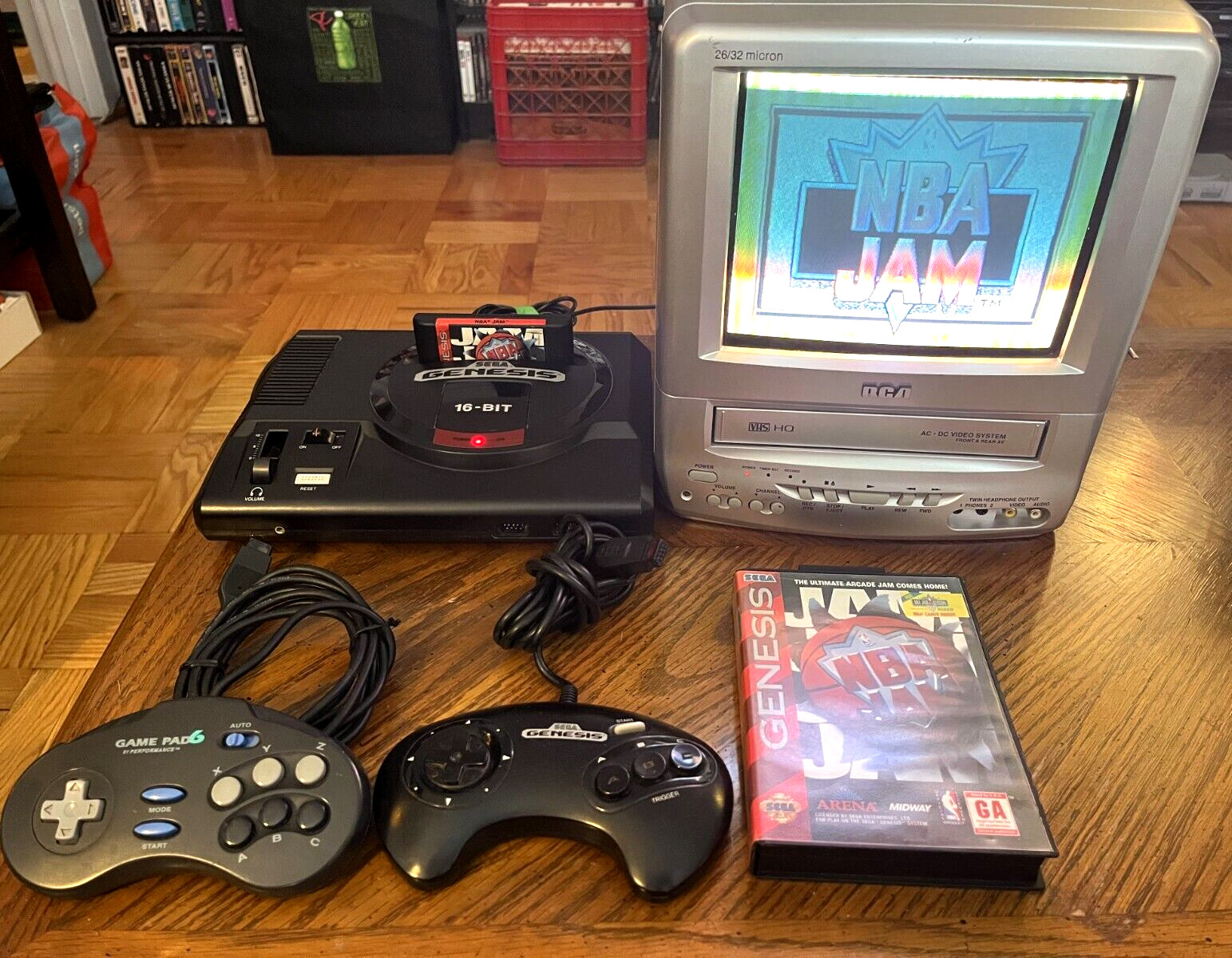 Original SEGA GENESIS Console MK-1601 22 Console Lot TESTED **TV NOT INCLUDED**