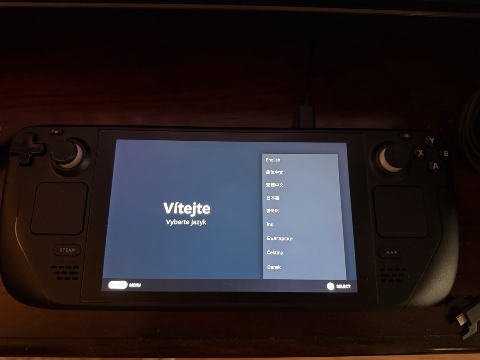 Valve Steam Deck LCD 1TB Black Handheld Console with Charger and Case and Dock
