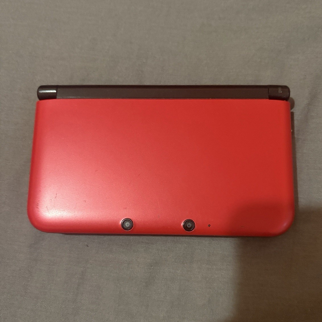 Nintendo 3DS LL SPR-001 Red/Black 3D Capable Handheld Console NTSC-J