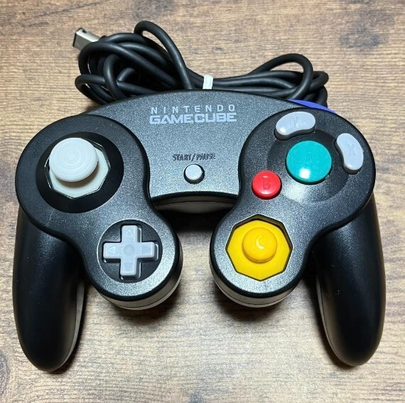 GameCube GC DOL-001 Black Full Set Game Console Nintendo Tested , Free Ship