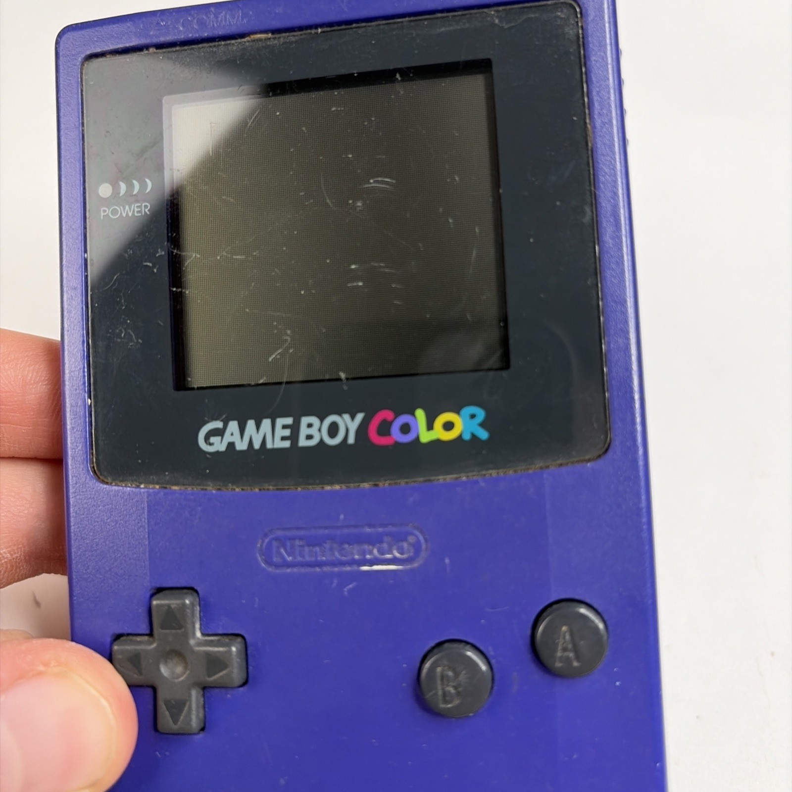 Nintendo Gameboy Boy Color Grape Purple Console Parts Repair! CGB-001 OEM
