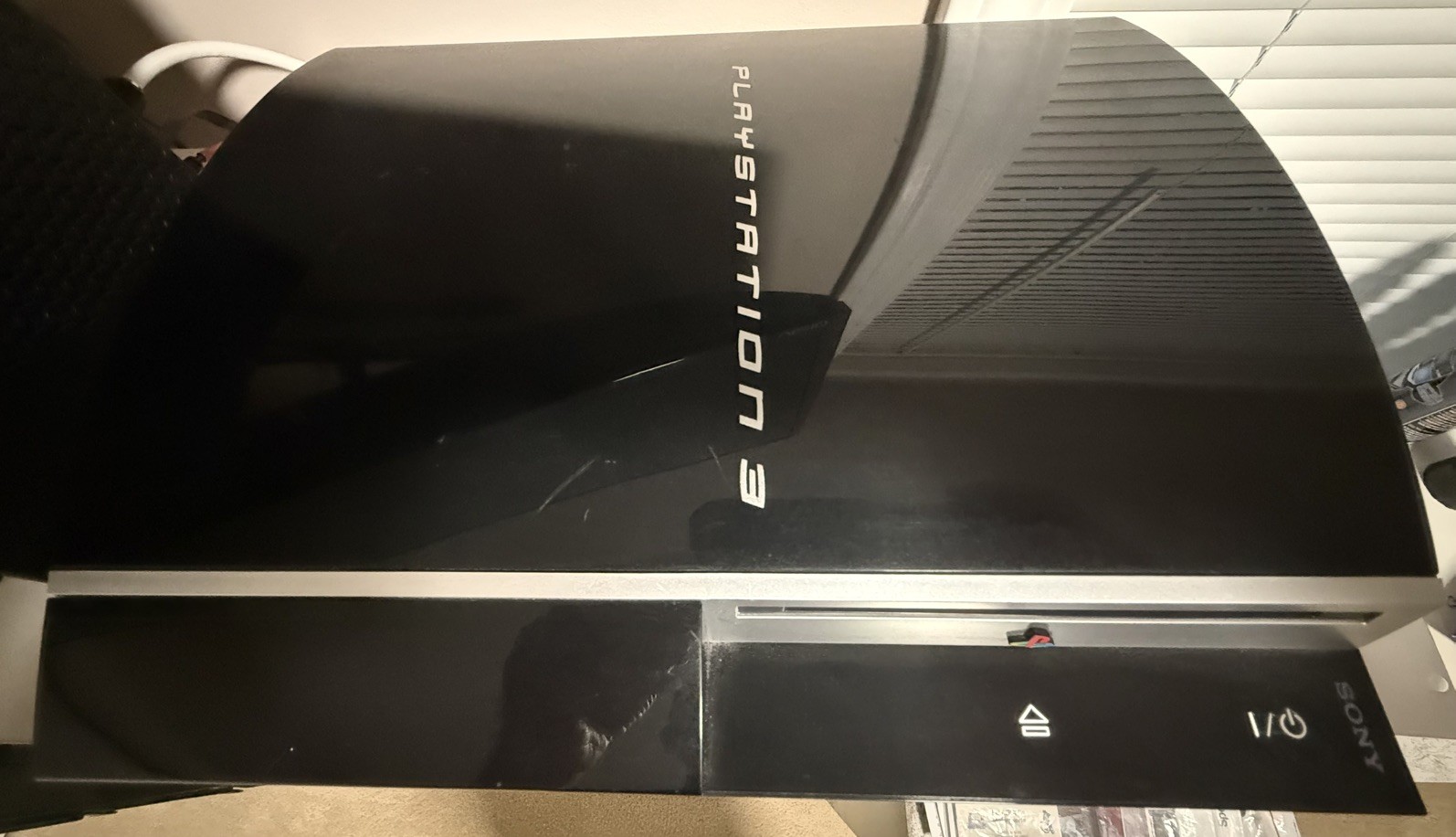 Sony PlayStation 3 80GB FAT Console – Black-UC2 CECHK01 + (6) PS3 Video Games
