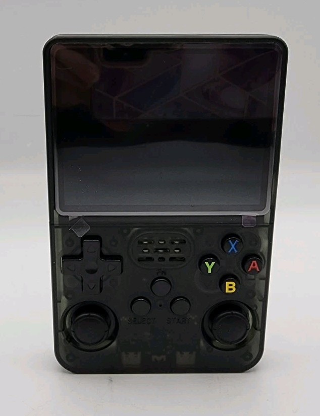 RK3326 Quad Core Handheld Game Console 128G With Built-in 15000+ Games, Black