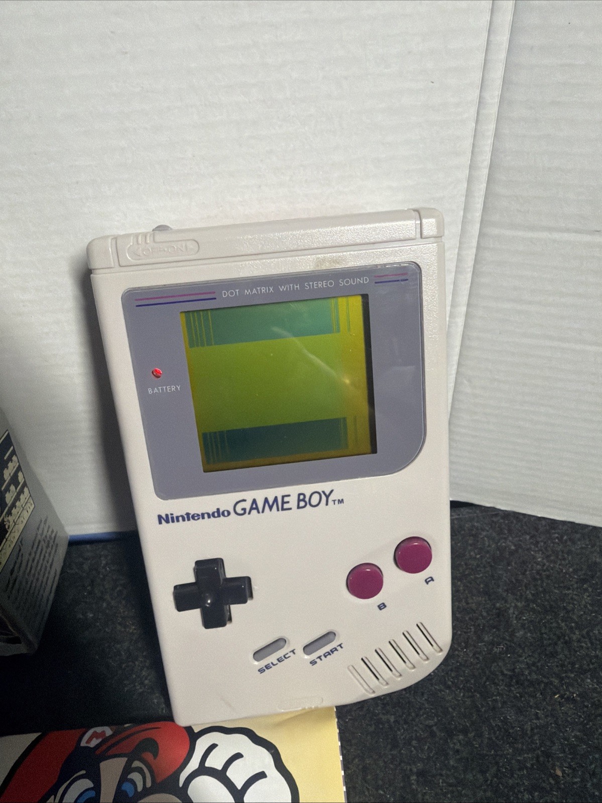 Nintendo GameBoy DMG-01 Complete With Box Original Tested CIB Box Manual Read