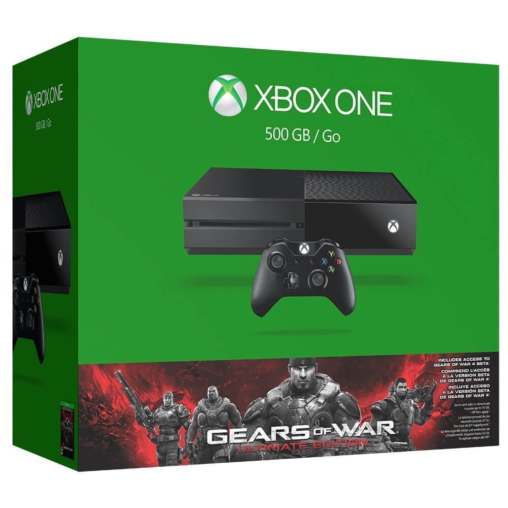 Xbox One 500GB Console – Gears of War: Ultimate Edition Bundle
