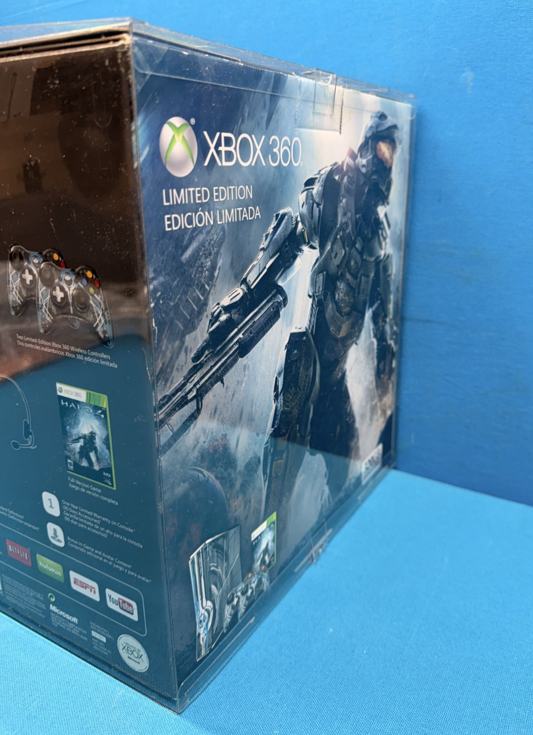 Xbox 360 320GB Halo 4 Bundle – Console Headset Controllers & Game