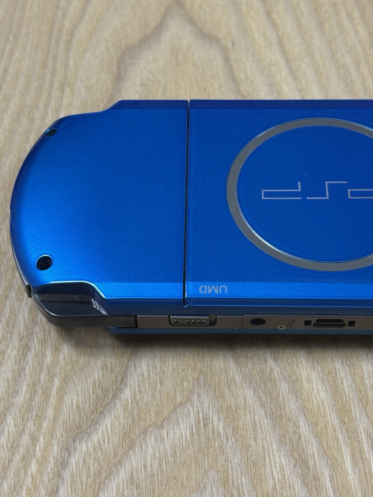 Sony PSP 3000 Vibrant Blue Console Only Tested Working Japanese Ver