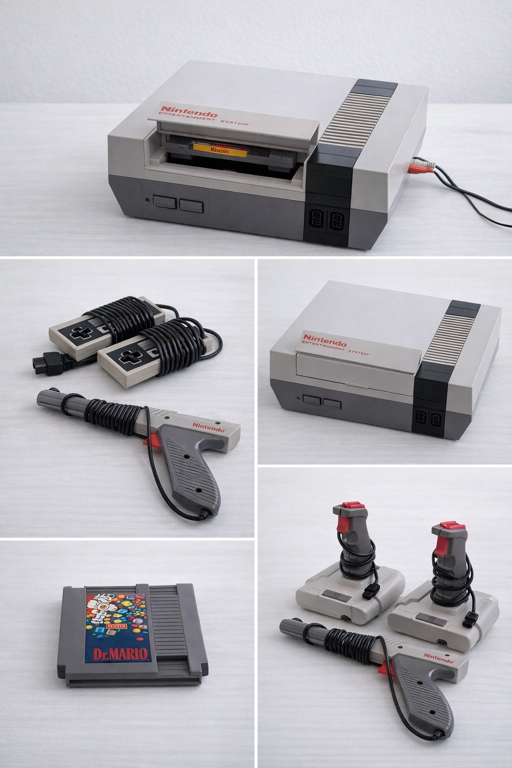 Nintendo NES Action Set Home Console – White/Gray