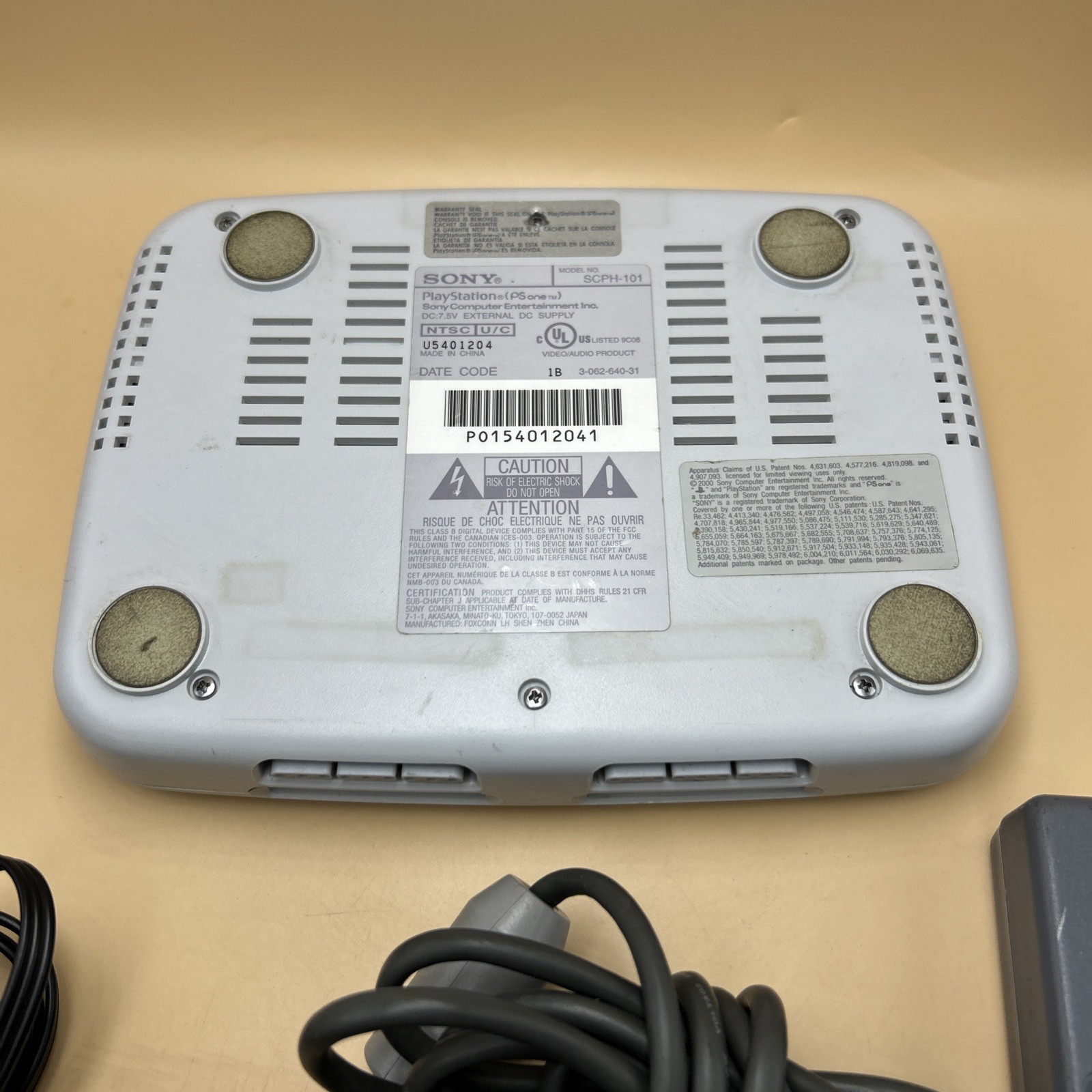 Sony PlayStation PSOne Slim SCPH-101 Console TESTED Working