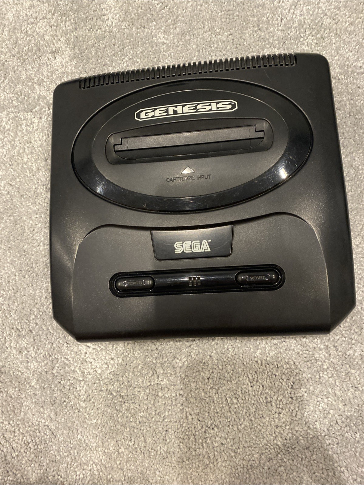 SEGA Genesis Model 2 Console – Black w/OEM Cables, Two Controllers – Tested