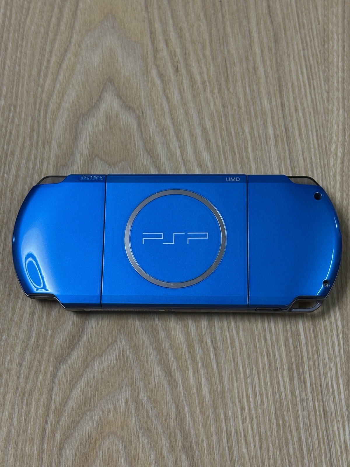 Sony PSP 3000 Vibrant Blue Console Only Tested Working Japanese Ver