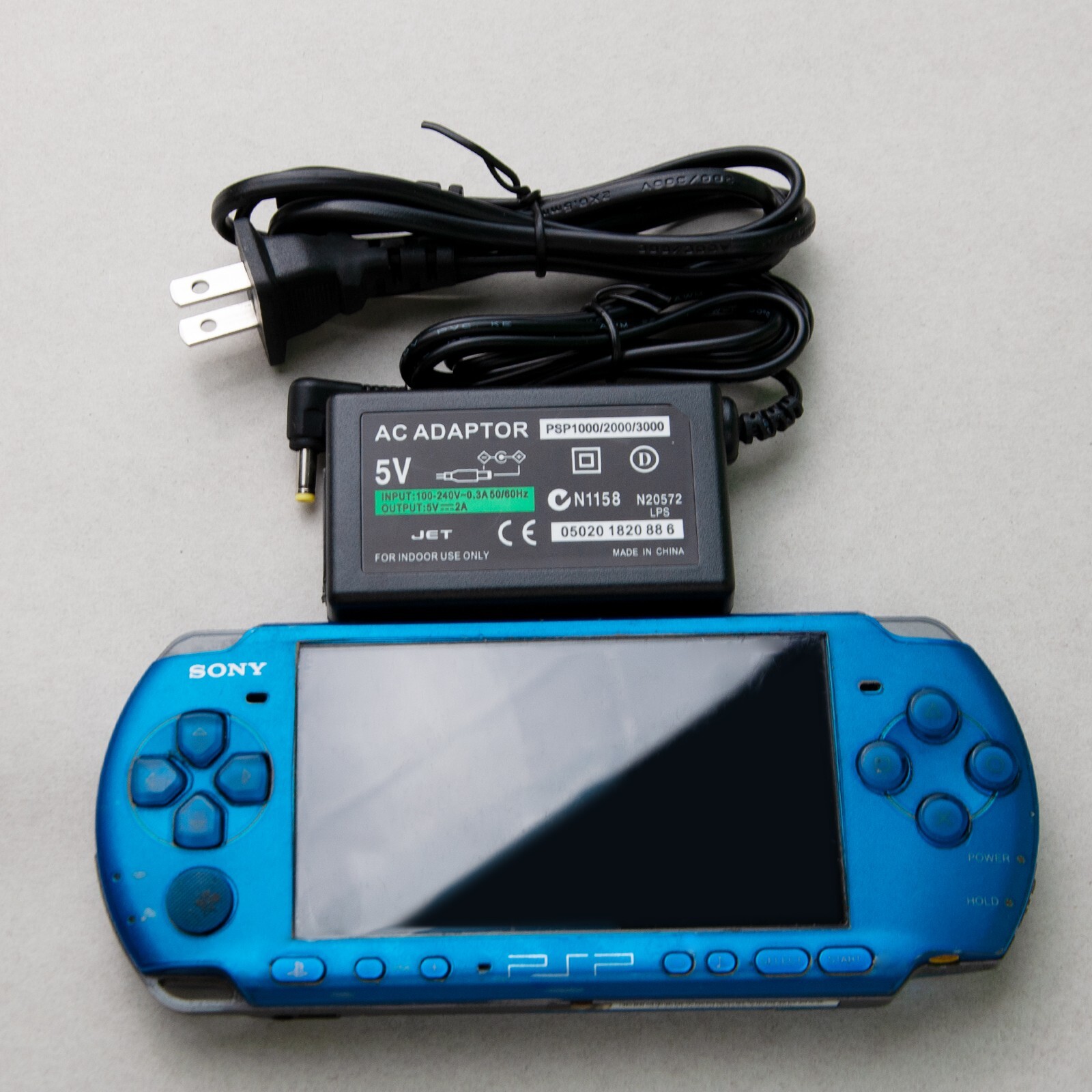 Original Sony PSP 3000 Console System Excellent+With Charger/New Battery/Memory