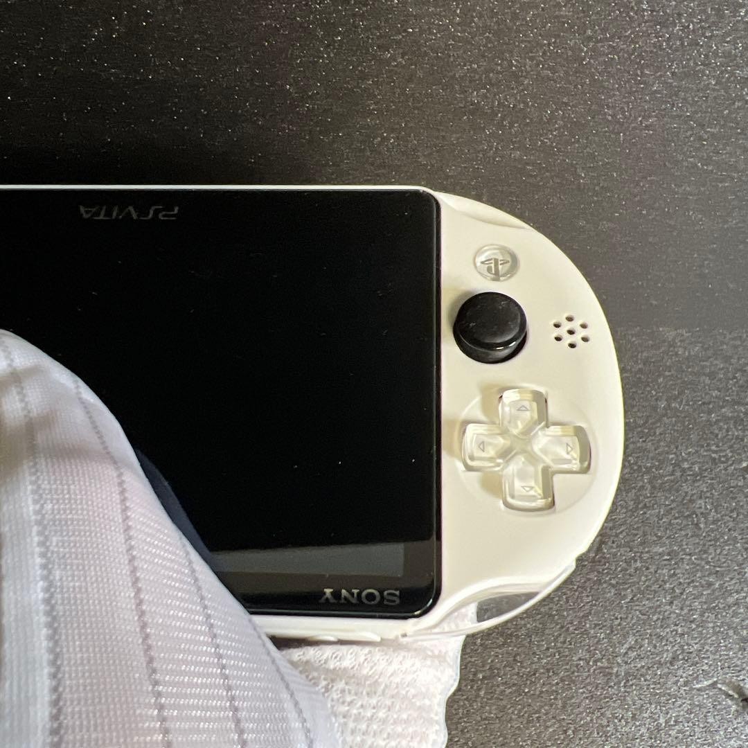Excellent Sony PS Vita PCH-2000 Handheld Console – Glacier White
