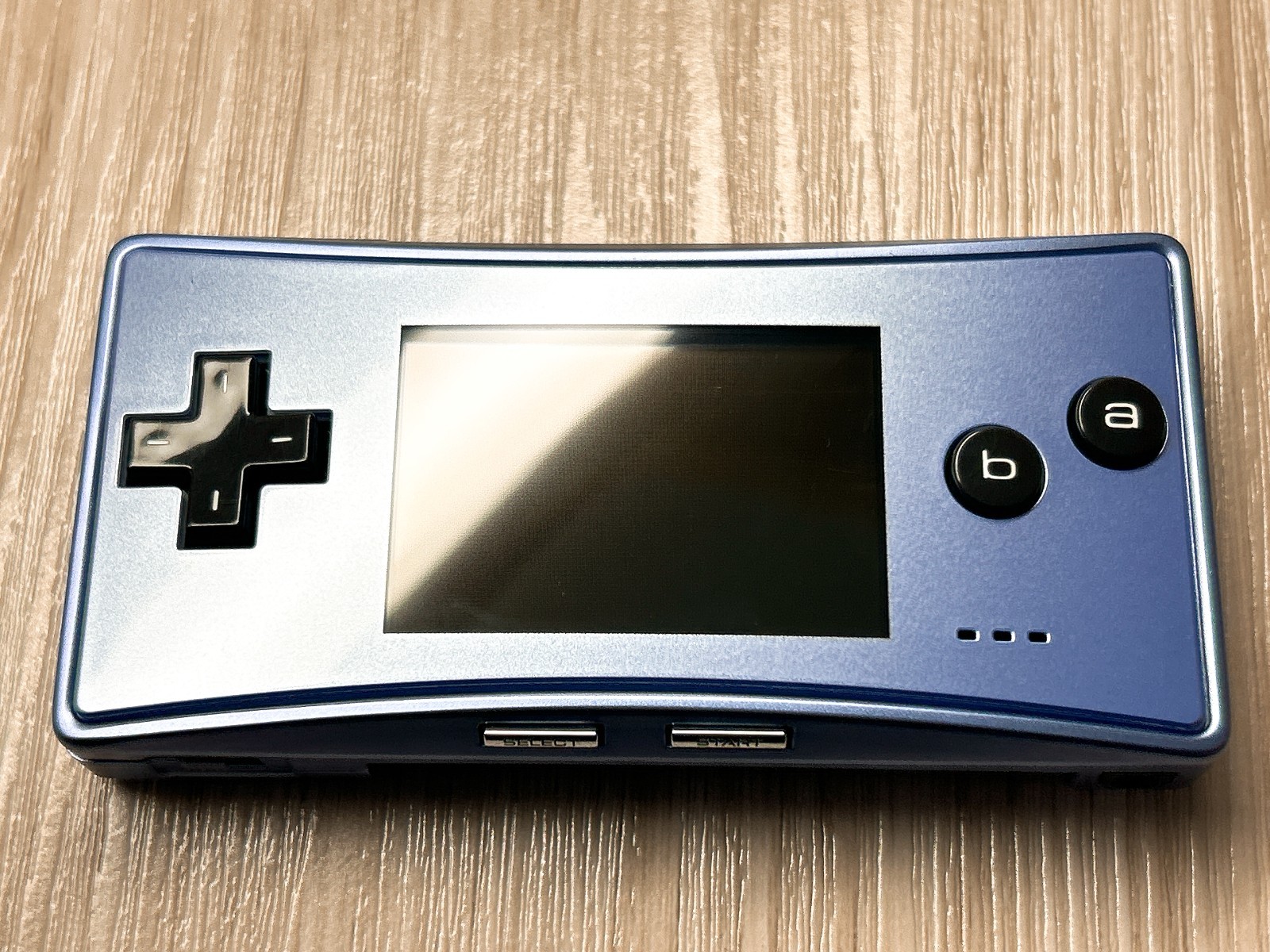 Mint – Nintendo GameBoy Micro Blue Console Tested w/ Charger & Case GBM