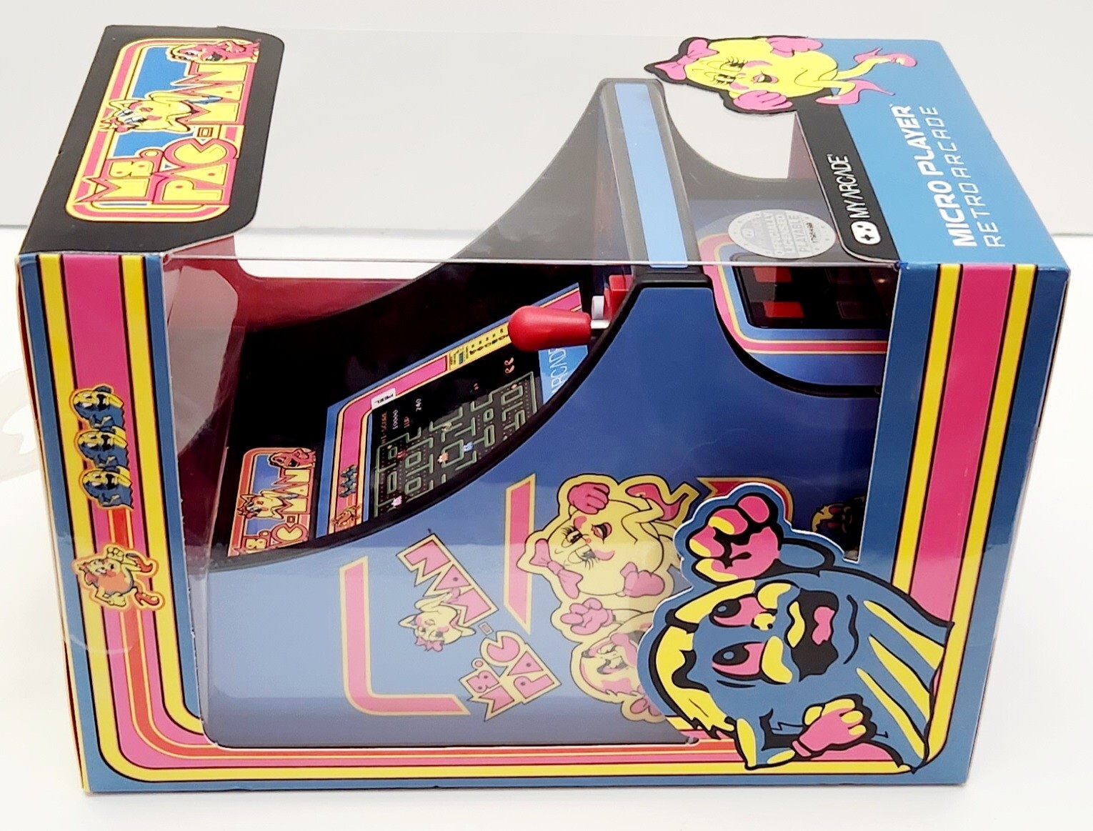 My Arcade Ms.Pac-Man Micro Player Retro Arcade – Multi-Color, New/Factory Sealed