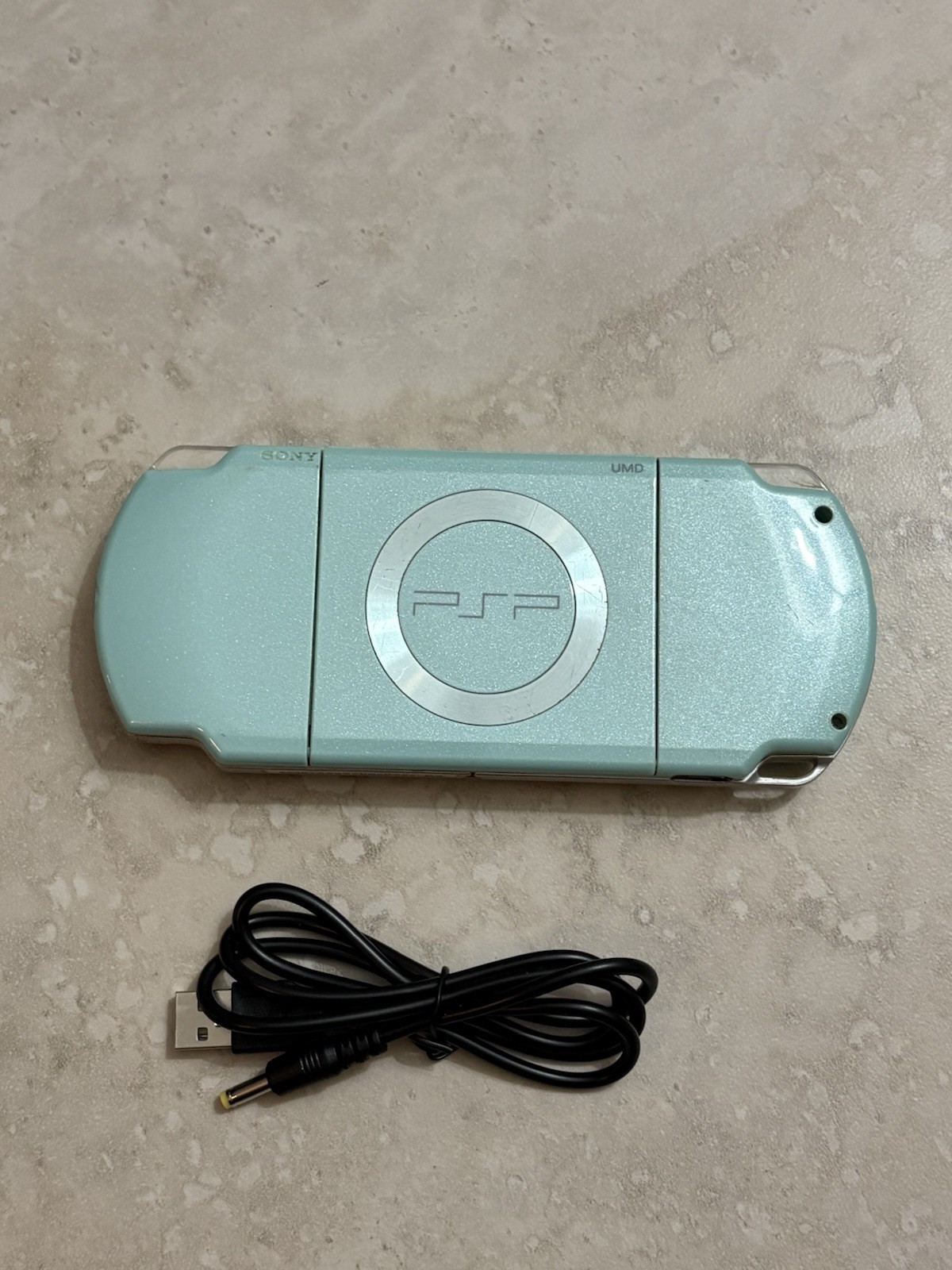 PSP 2000 Mint Green Console Charger Battery USA Seller
