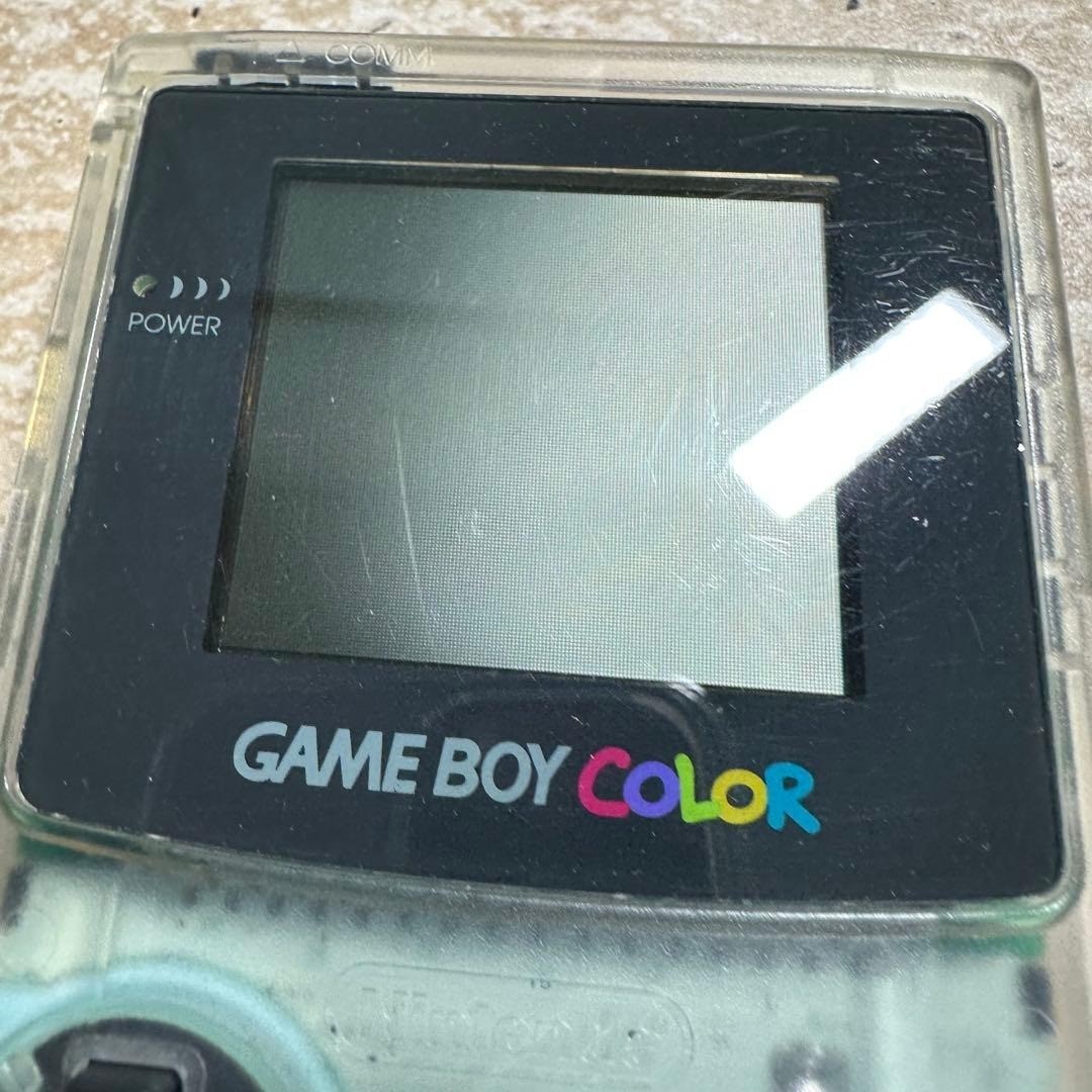 Nintendo Game Boy Color Clear Console Boxed Tested Working Near Mint 6632