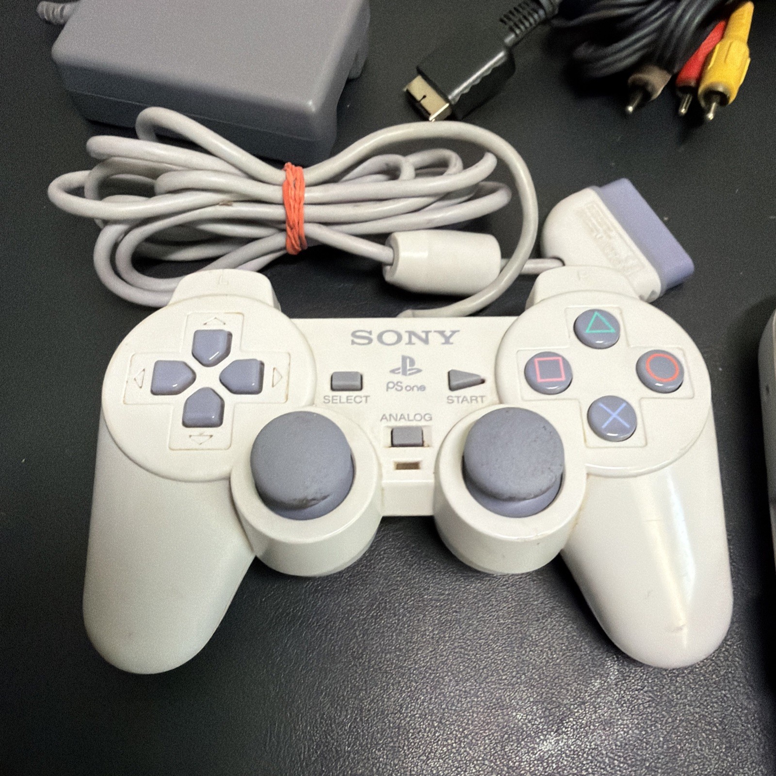 Sony PlayStation 1 PSOne White Console Video Game System SCPH-101