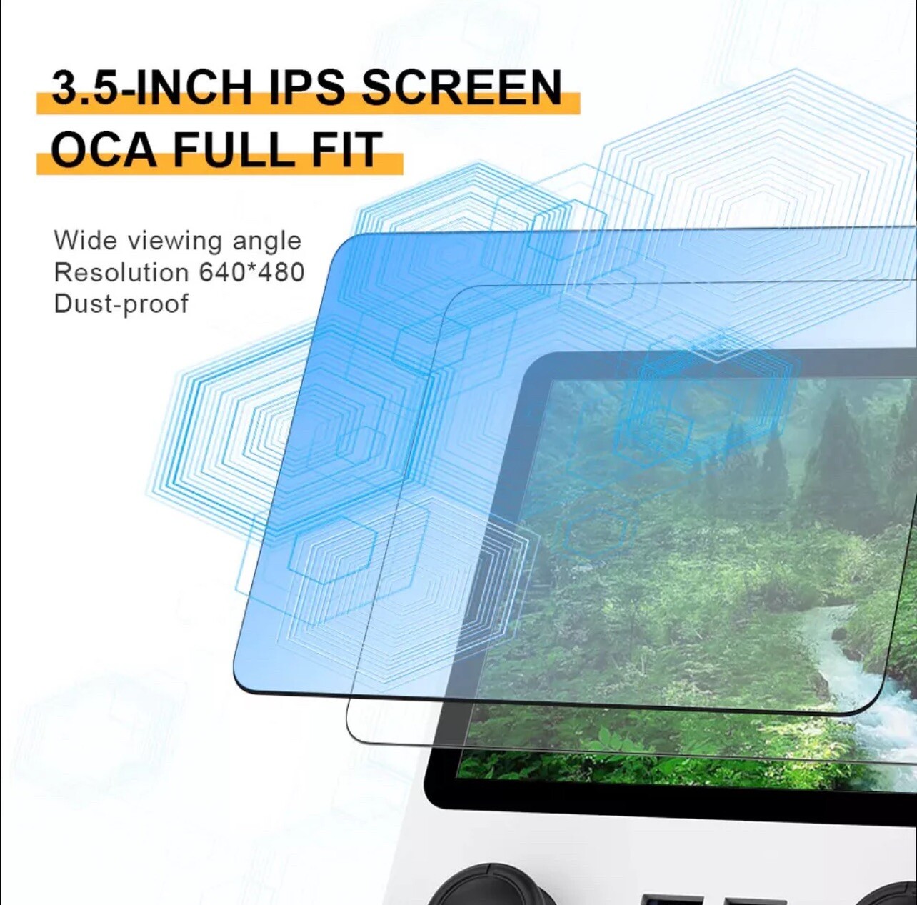 Powkiddy RGB20S Handheld Retro Game Console 25,000 Games 3.5″HD Screen 16G+128GB