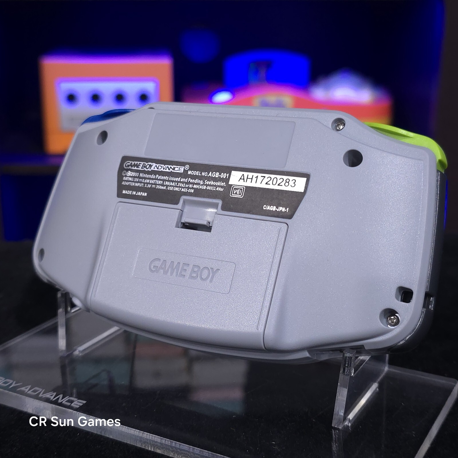 Gameboy Advance GBA Super Famicom Console with iPS Backlight Backlit LCD MOD