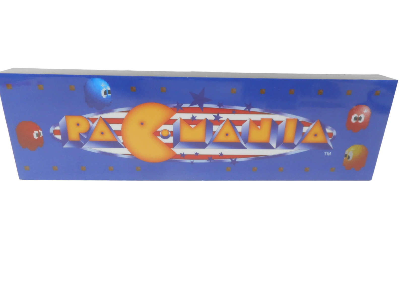 Arcade1Up – Bandai Namco Pac-Mania Legacy Edition -Front Sign with Speakers ONLY