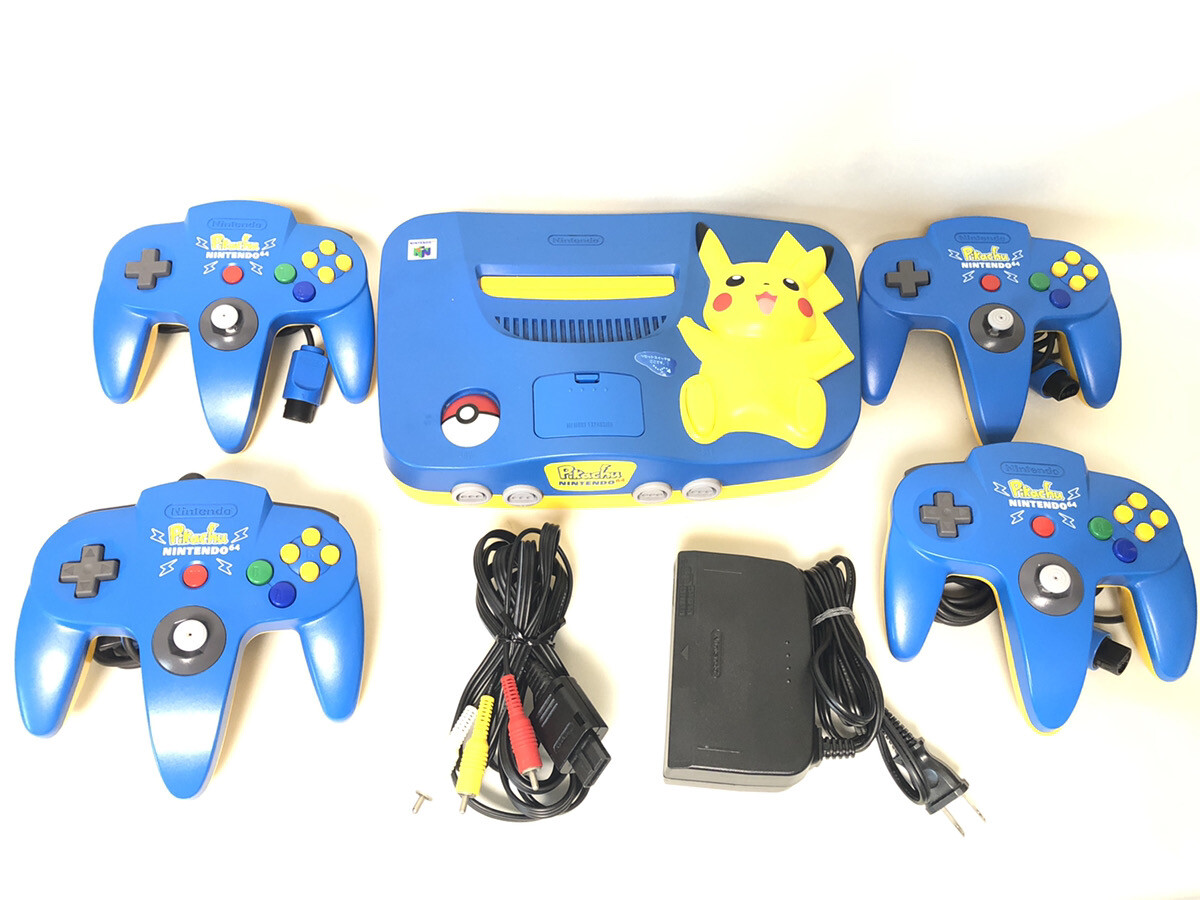 Nintendo 64 console N64 Region Free Smash Brothers Mario Kart include