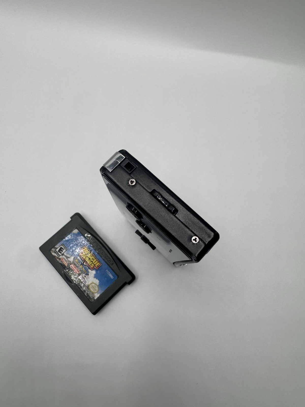 Nintendo Game Boy Micro Silver & Black Handheld Console