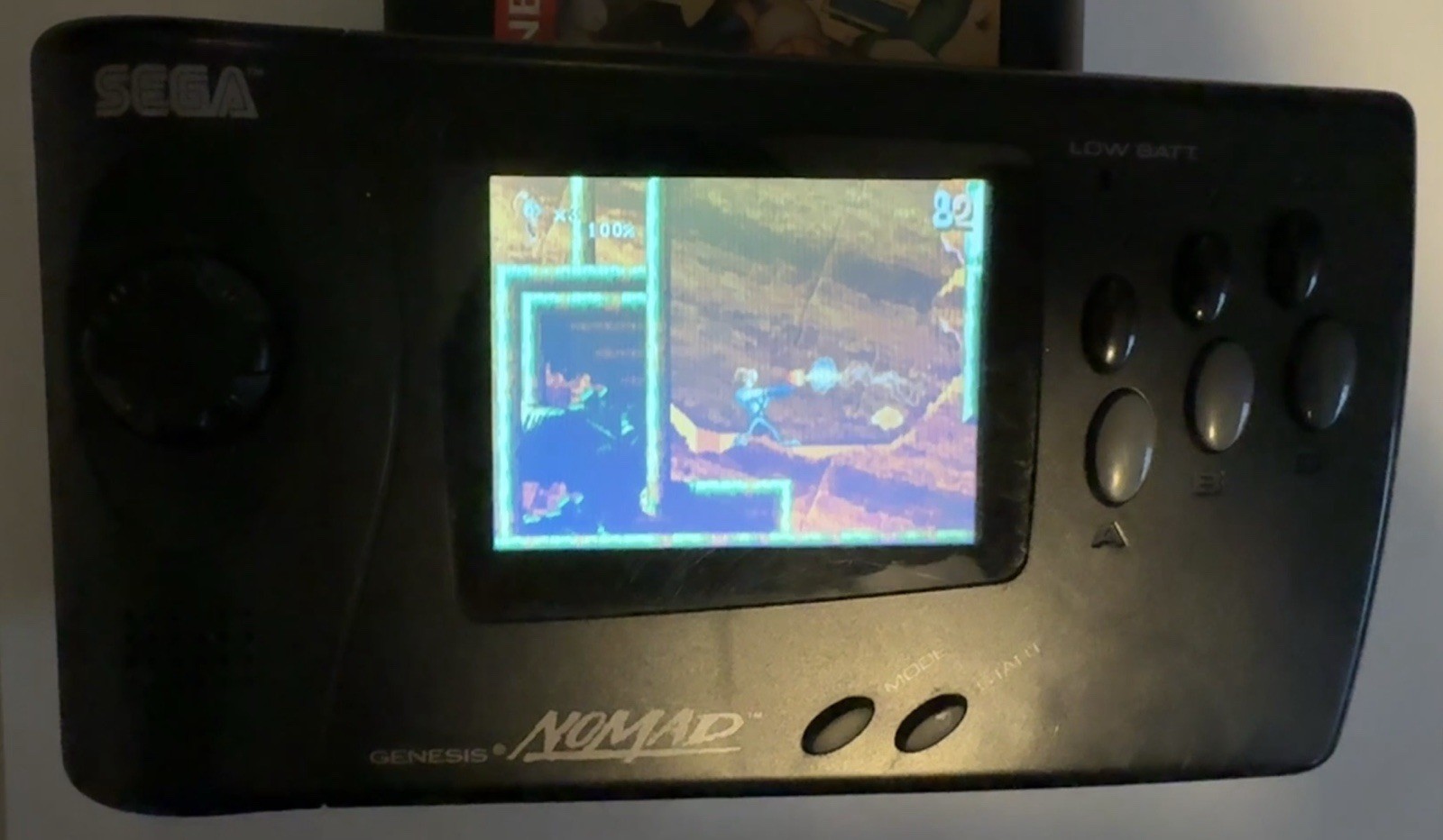 SEGA Nomad GENESIS Handheld Console w/ Battery Pack & BOX, Original OEM, TESTED!