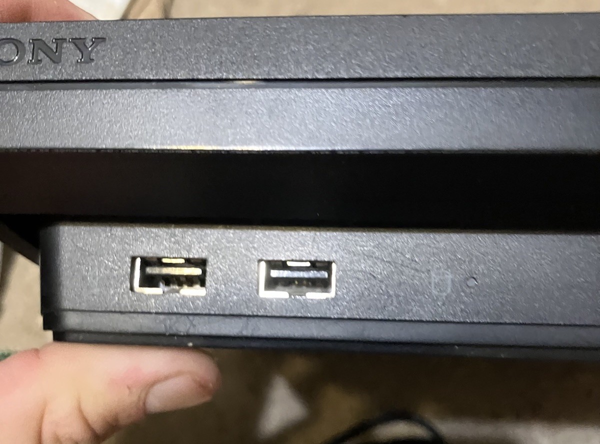 Authentic & Tested 320 GB Black PS3 Slim With Remote & Cables, Works, Read