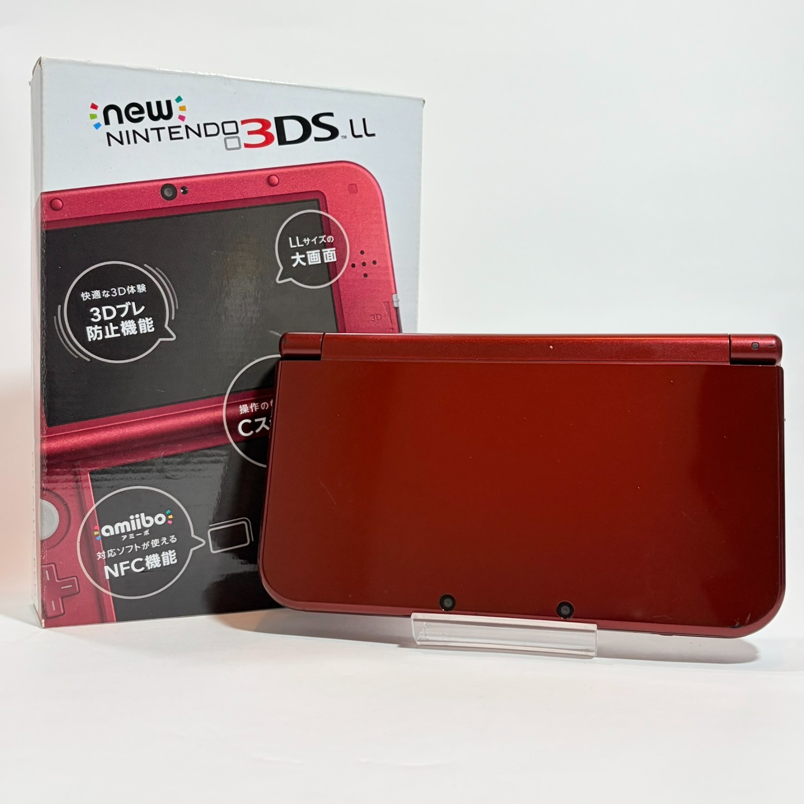 [DUAL IPS] new Nintendo 3DS XL LL Metallic Red NTSC-J Console