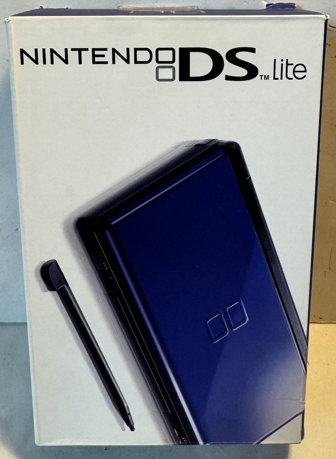 Nintendo DS Lite System Cobalt Blue Black Complete In Box CIB W Case Tested Read